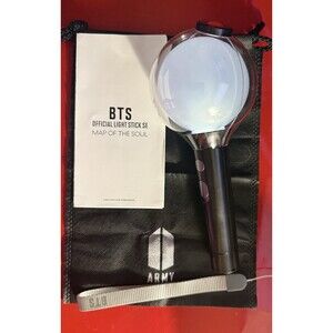 BTS Light Stick SE Map Of The Soul Complete Set Army Photo Cards Strap Carry Bag